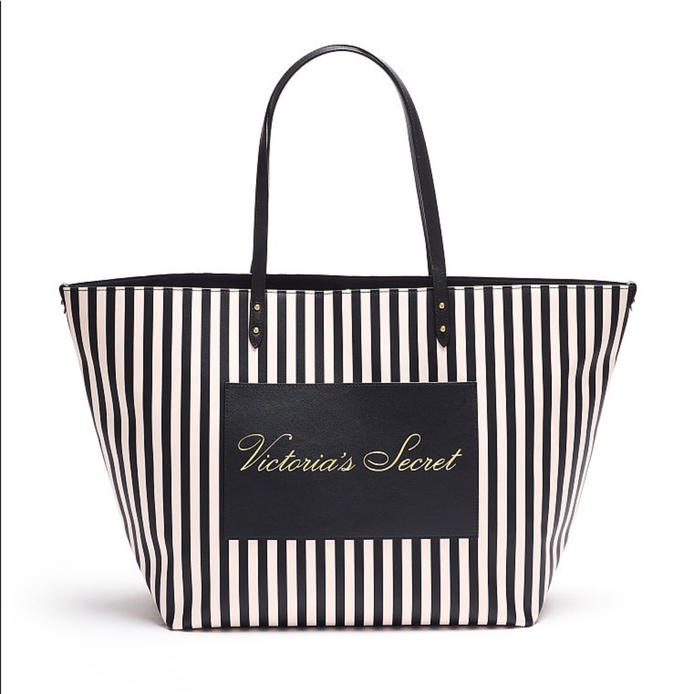 NWT VICTORIA’S Signature Stripe Tote